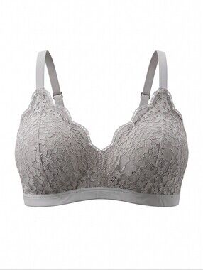Warner's Lace Wireless Bra in Nude